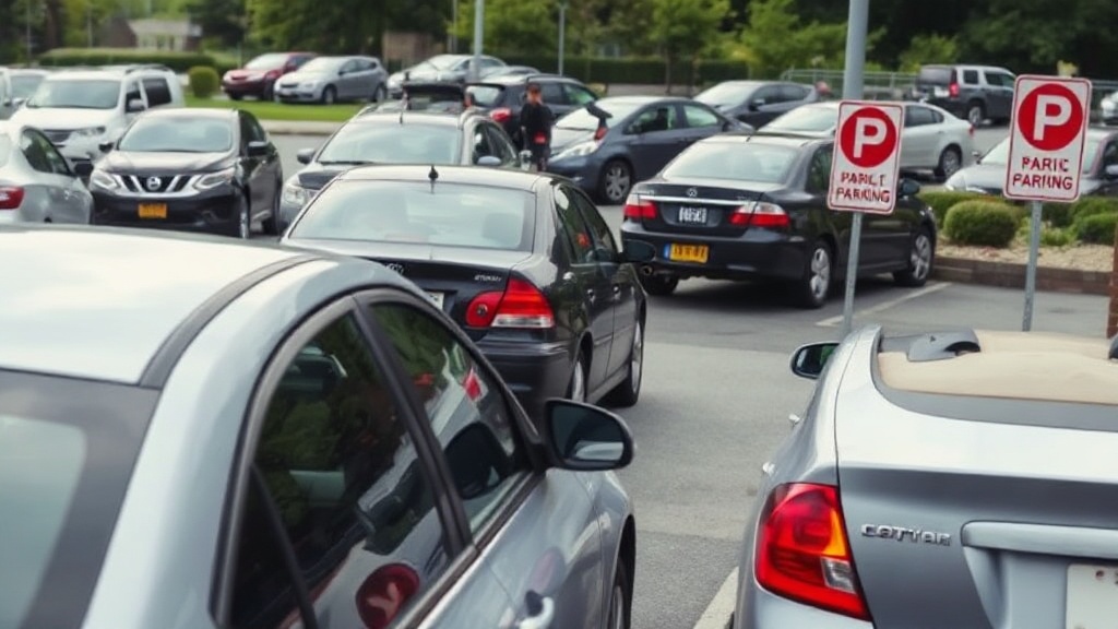 Забавный случай с выбором места для парковки
